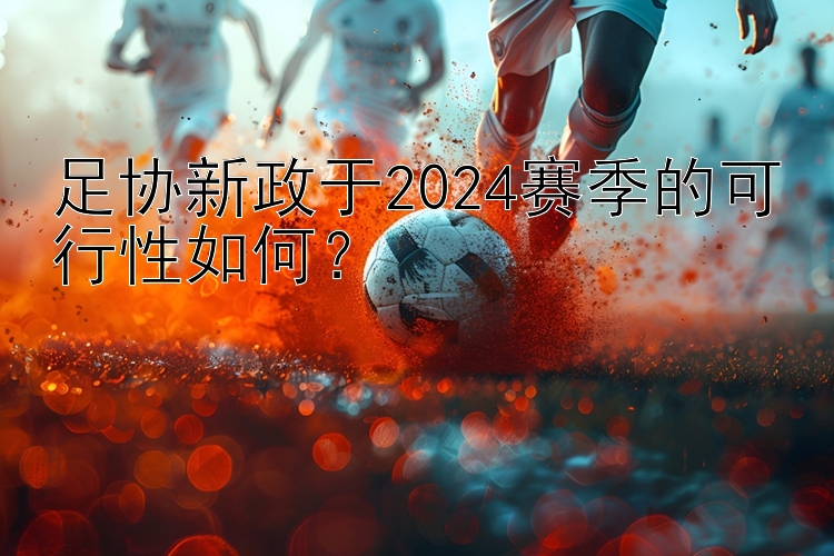 足协新政于2024赛季的可行性如何？