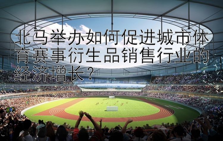 北马举办如何促进城市体育赛事衍生品销售行业的经济增长？